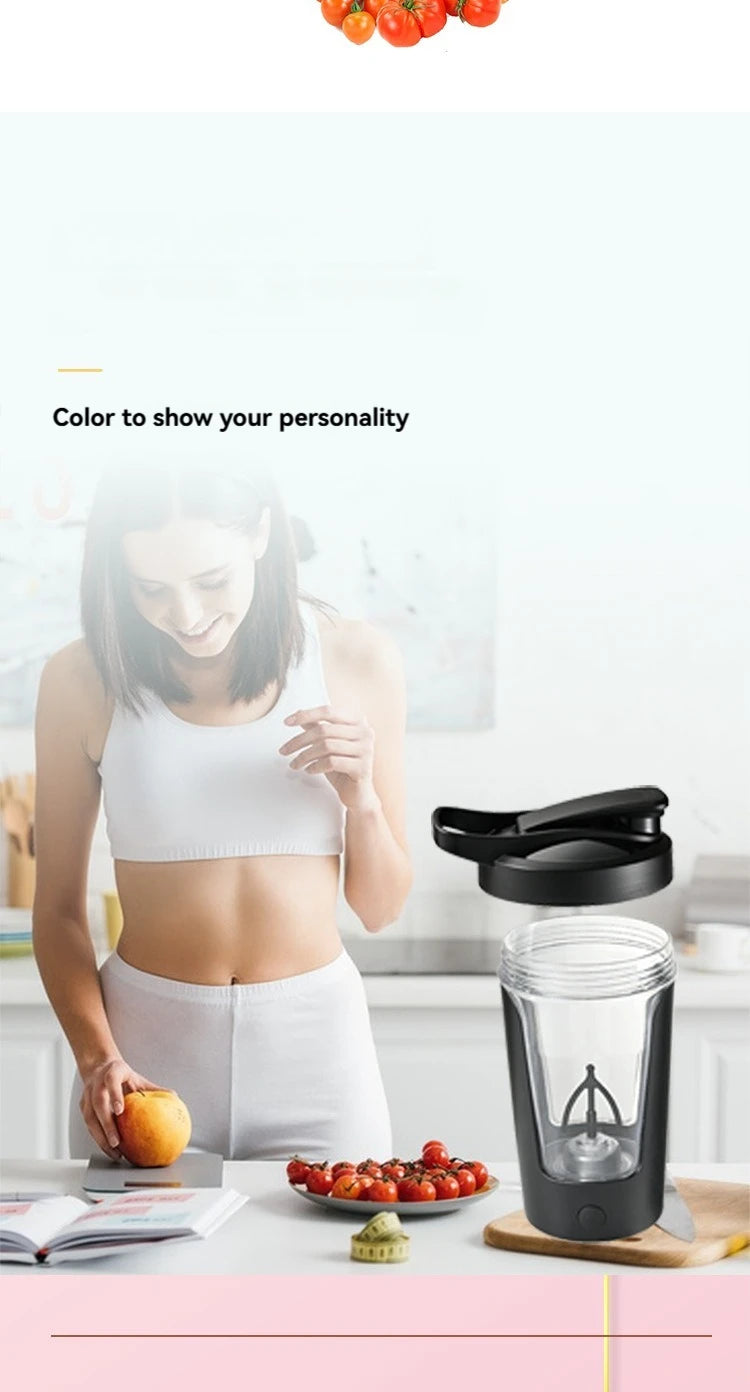 Electric Protein Shaker Bottle