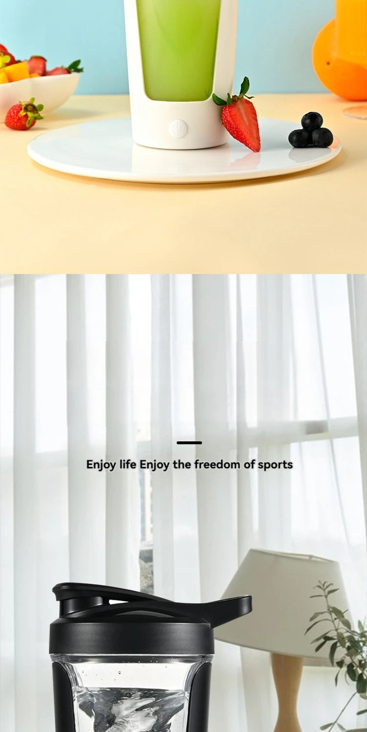 Electric Protein Shaker Bottle